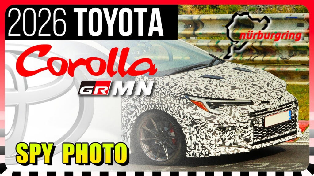 SPY SHOTS 2026 Toyota GRMN Corolla YouTube