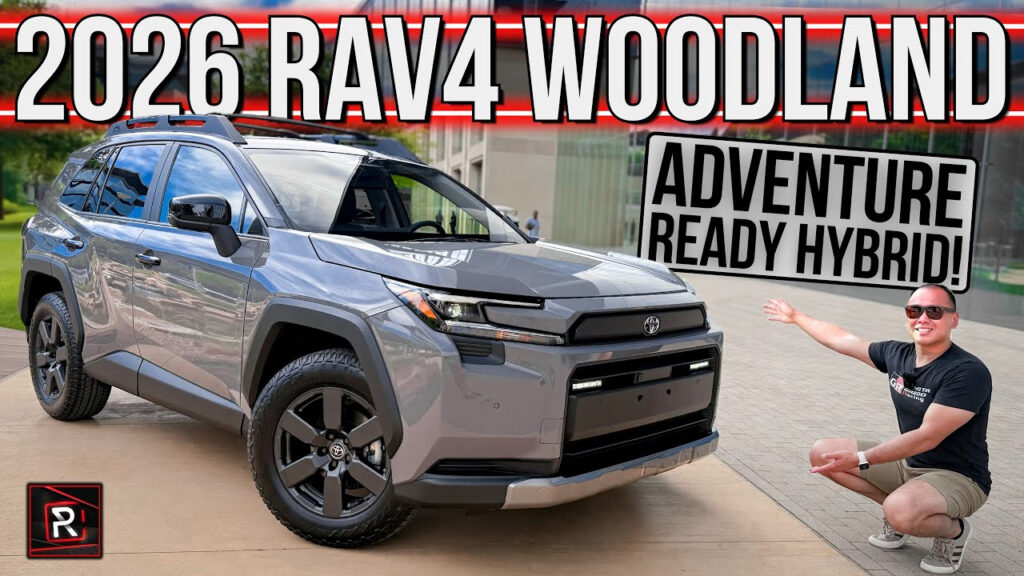 The 2026 Toyota RAV4 Woodland Is An Adventure Set Hybrid SUV For Active Families YouTube