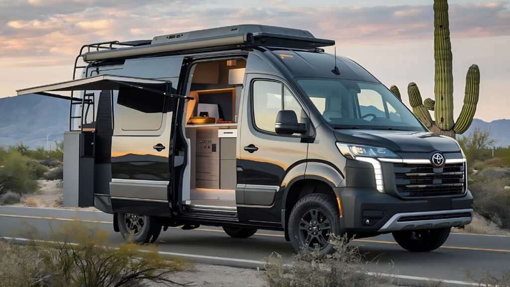 The All New 2026 Toyota Camper Van First Look Design Features Performance YouTube