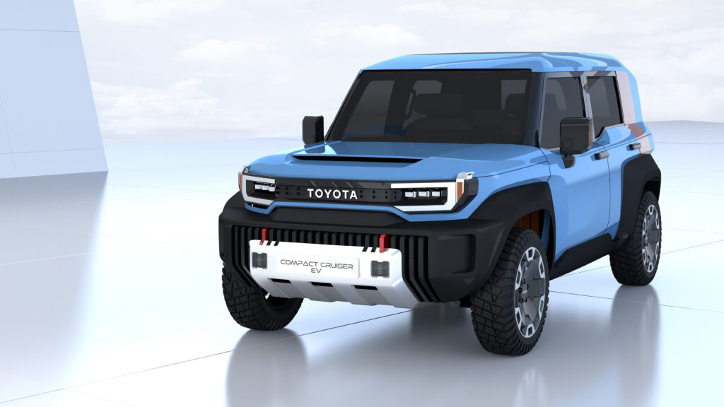 Toyota Previews A Baby Land Cruiser EV SUV
