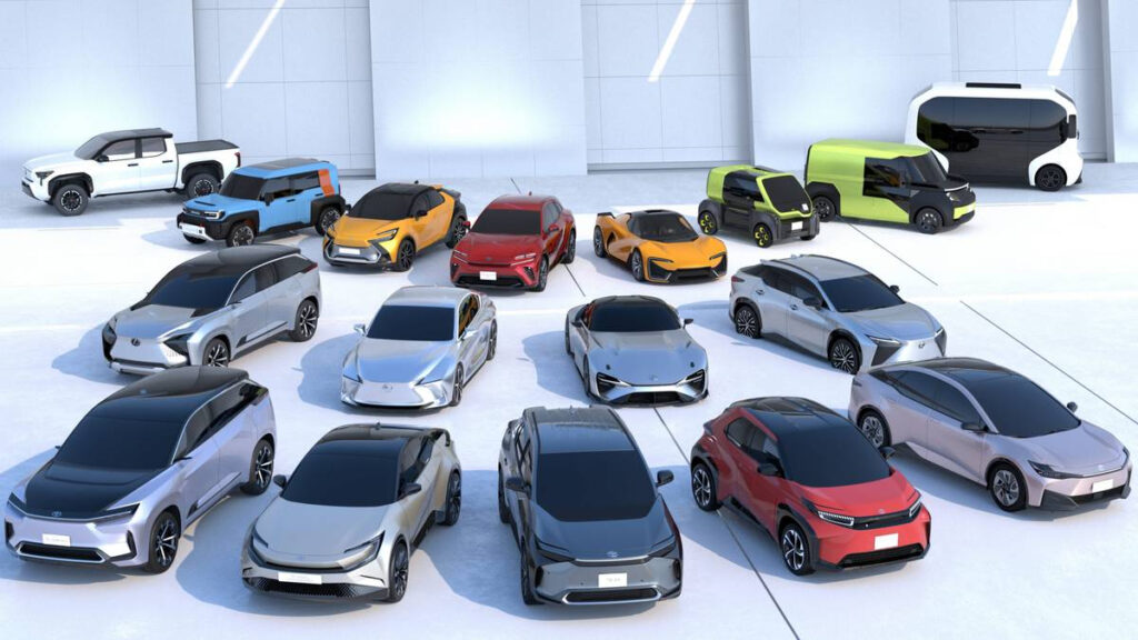 Toyota Reveals 15 Future Electric Vehicles Accelerated Electrification Push Cars