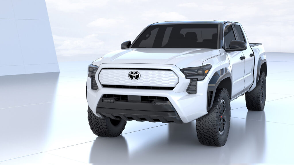 Toyota Shows What Its New EV Pickup Truck Could Look Like