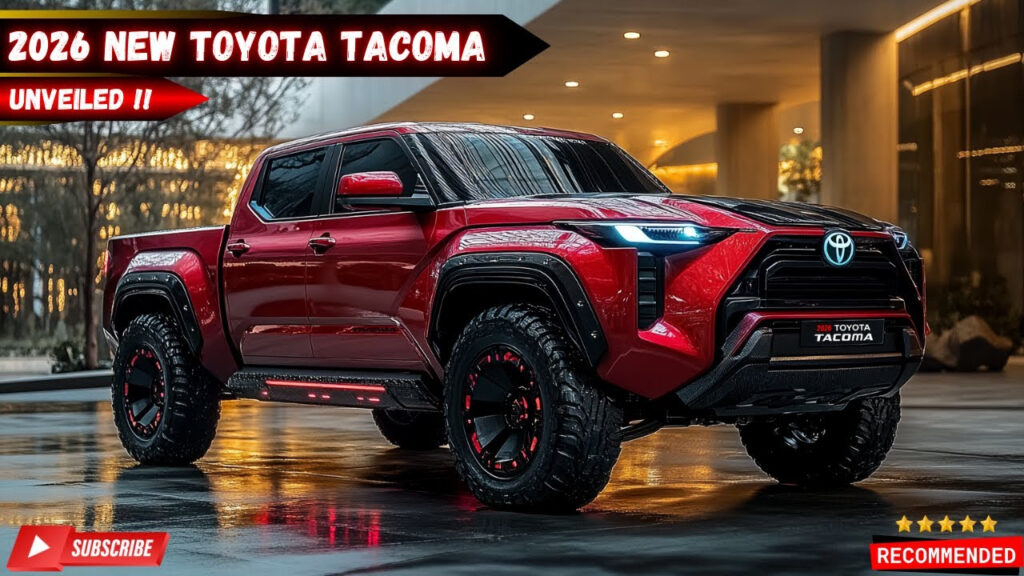 Unveiling The New 2026 Toyota Tacoma Built For The Wild Ready For Anything YouTube